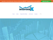 Tablet Screenshot of investidorx.com